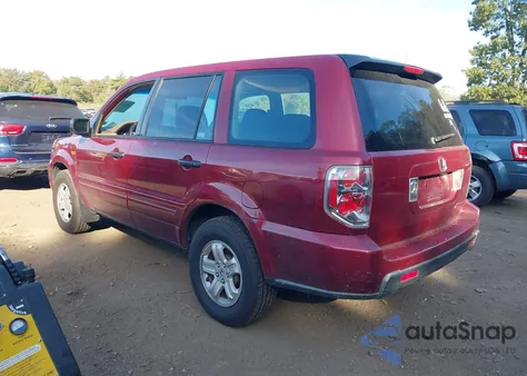 2006 Honda Pilot Lx from USA, damaged, VIN 5FNYF18166B023149